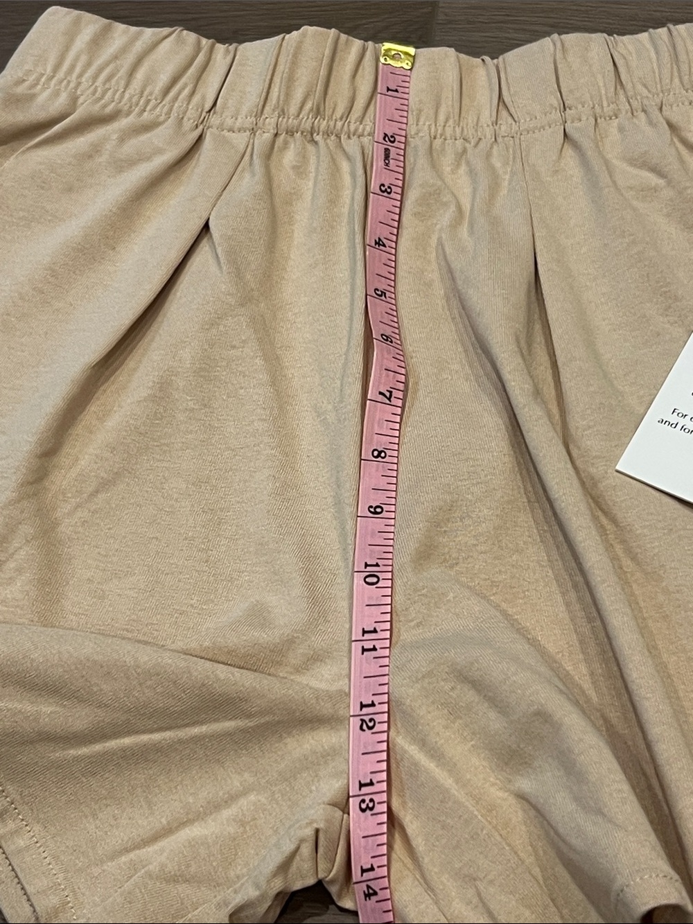 NWT Sedvana Swedish Khaki Elastic Waist Lounge Shorts Cotton & Modal Comfy Relax - Picture 10 of 13